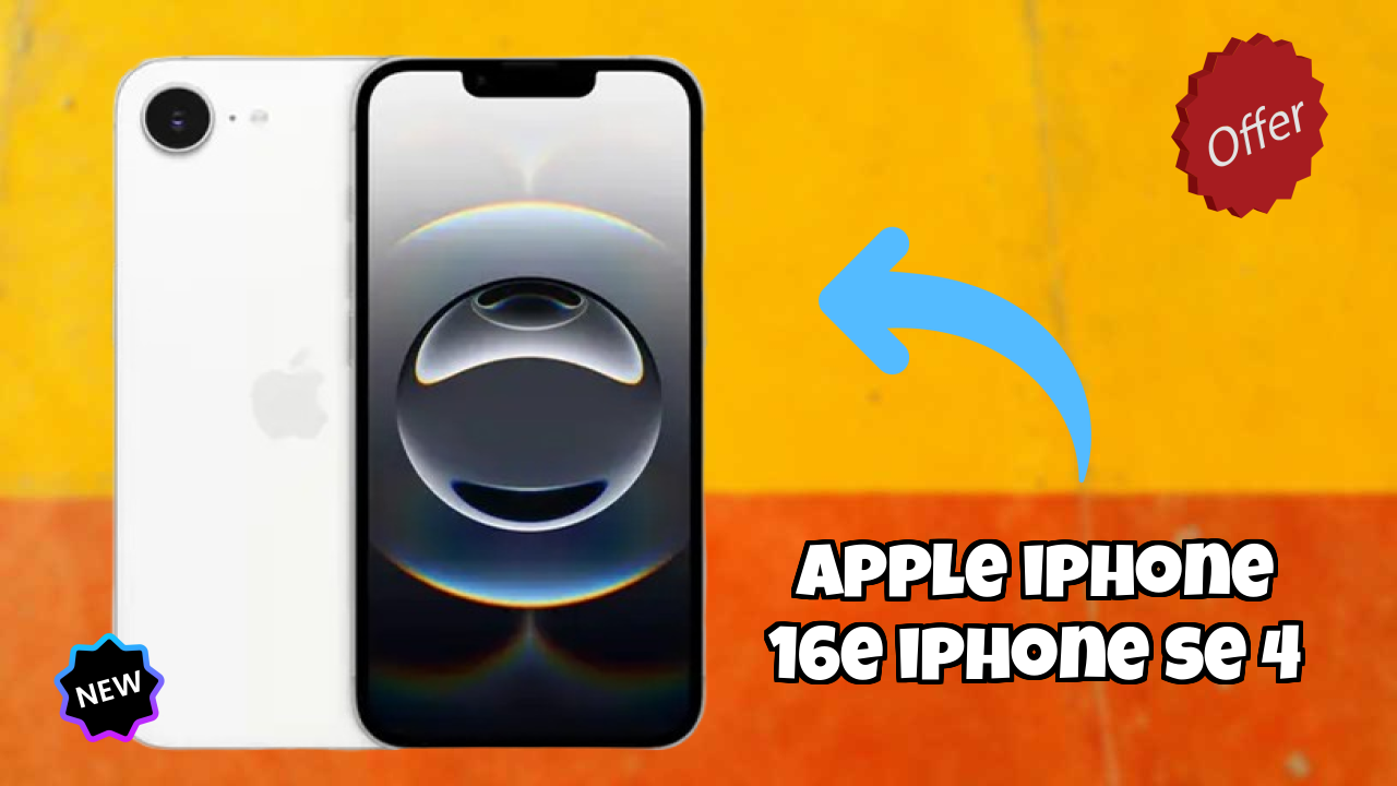 ₹54,900 पर Apple IPhone 16E (iPhone SE 4) - इस रेंज में बेस्ट फोन?