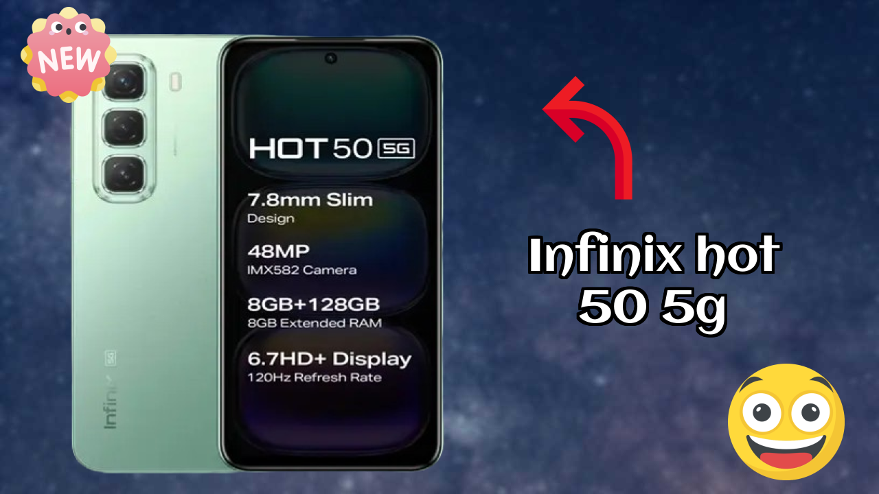 ₹9,999 पर Infinix Hot 50 5G - बेस्ट फीचर्स हाइलाइट किए गए