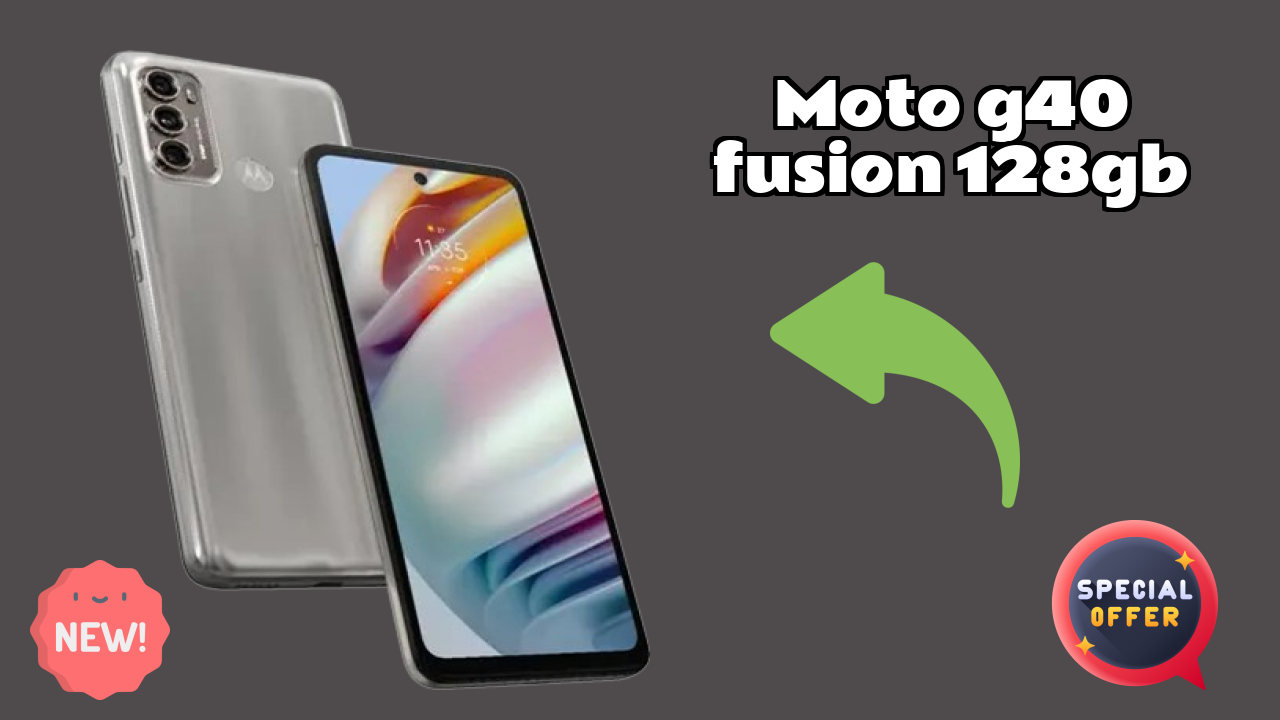 Moto G40 Fusion 128GB क़ीमत गिरावट: अब सिर्फ ₹11,830 उपलब्ध