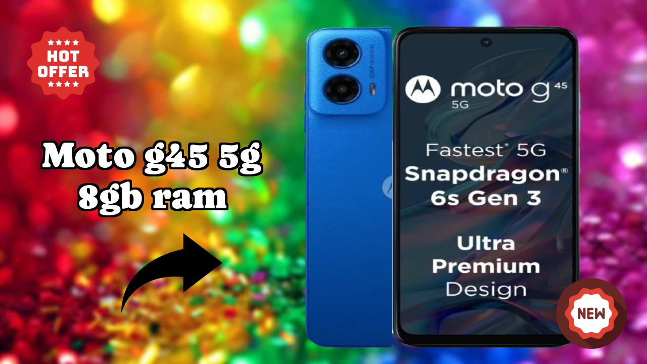 ₹12,180 पर Moto G45 5G 8GB RAM - पूरा रिव्यु और रेटिंग