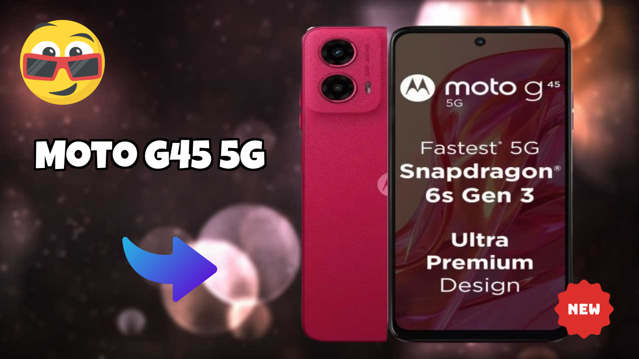 Moto G45 5G क़ीमत गिरावट: सिर्फ ₹10,993 में उपलब्ध