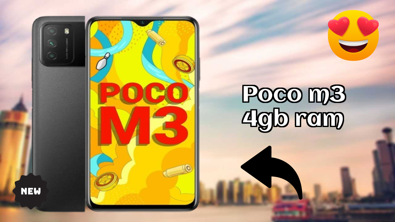 POCO M3 4GB RAM नया 2026: अद्भुत ब्रांड के साथ फीचर्स और रिव्युएं