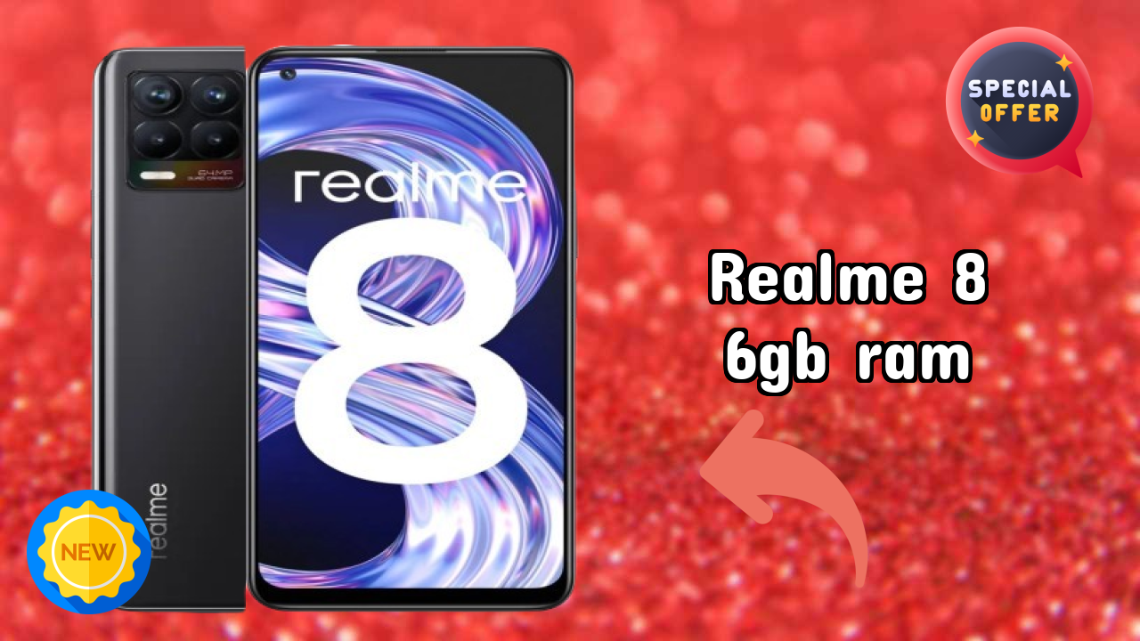 Realme Realme 8 6GB RAM - ₹14,999 के तहत बेस्ट कैमरा फोन