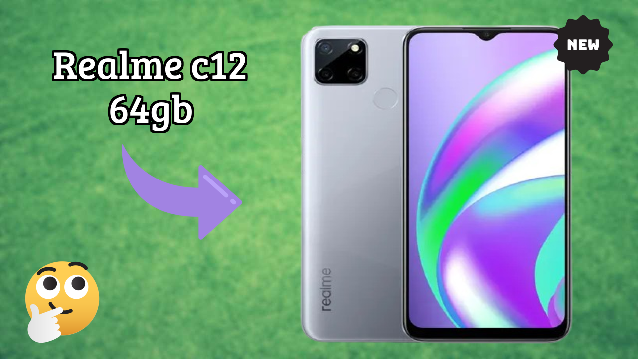 Realme C12 64GB - भारत में अभी ₹8,999 के तहत बेस्ट फोन