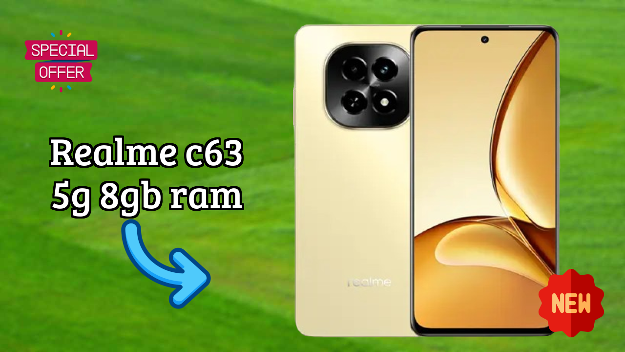 Realme C63 5G 8GB RAM क़ीमत रिव्यु: ₹12,999 पैसे के लायक?
