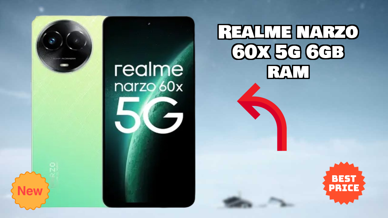 ₹14,399 पर Realme Narzo 60X 5G 6GB RAM - इसके बारे में सब कुछ
