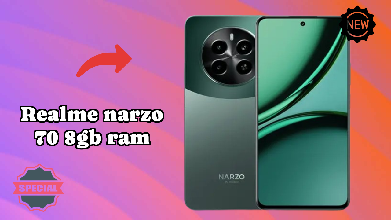 ₹14,799 पर Realme Narzo 70 8GB RAM - अभी उपलब्ध बेस्ट डील