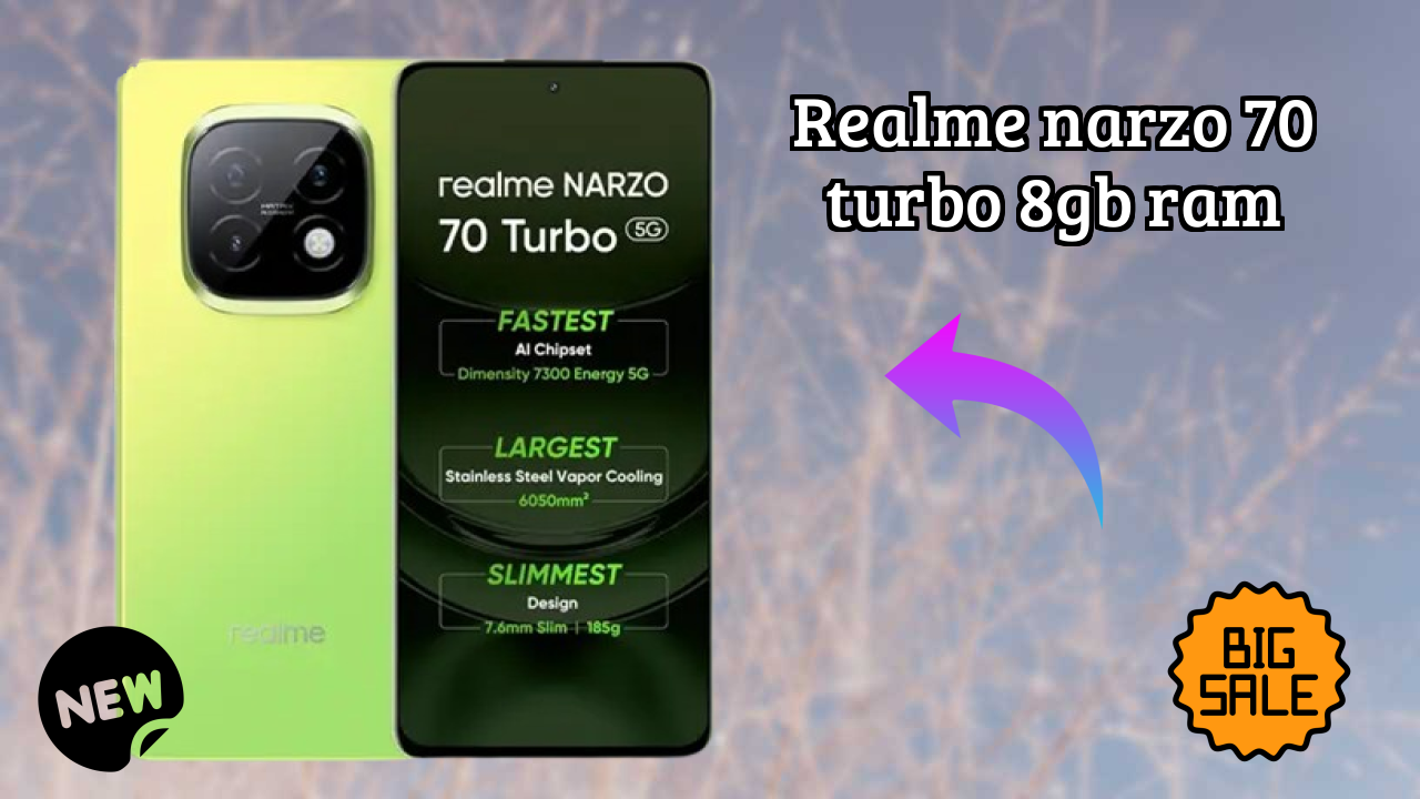 Realme Narzo 70 Turbo 8GB RAM डिस्प्ले  डिस्कसन: OLED समझाया गया