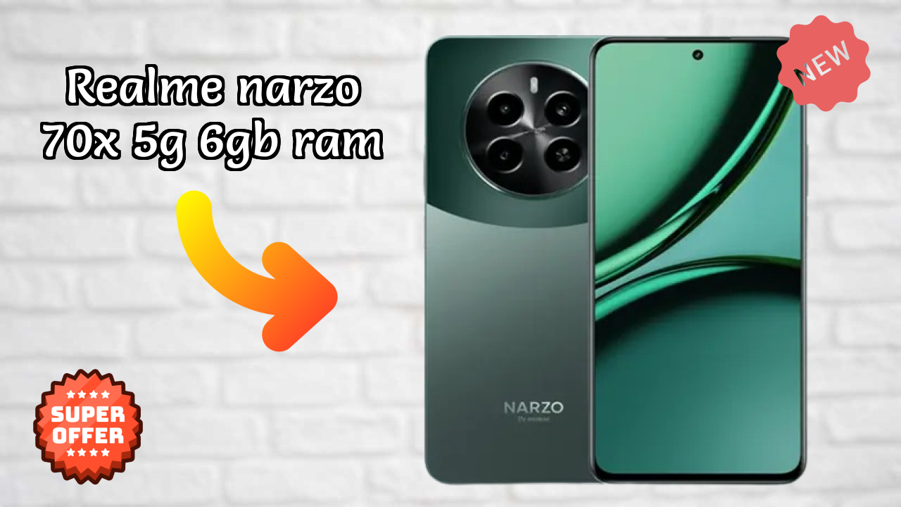 Realme Narzo 70x 5G 6GB RAM डिस्प्ले तकनीक: IPS LCD रिव्यु
