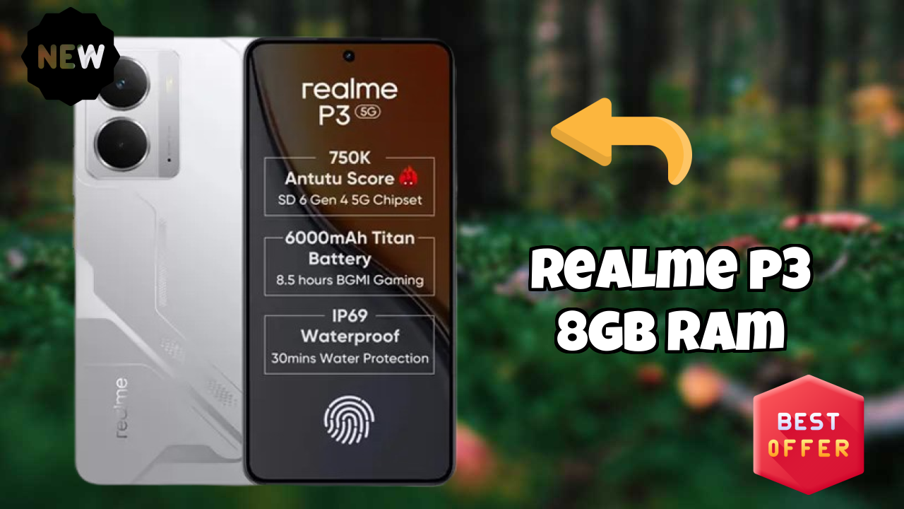 Realme P3 8GB RAM प्रोसेसर रिव्यु: Snapdragon 6 Gen 4 शो