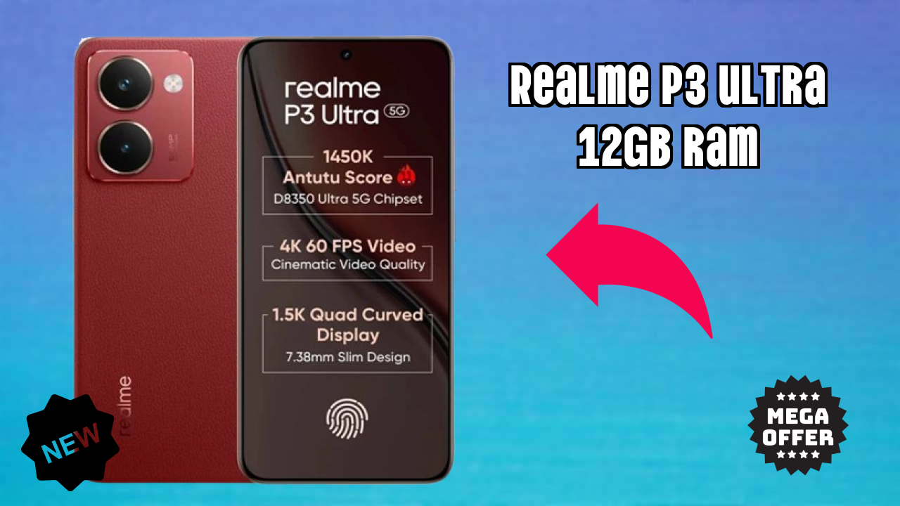 Realme P3 Ultra 12GB RAM डिस्प्ले  डिस्कसन: 6.83 Inches (17.35 Cm) क्वॉलिटी
