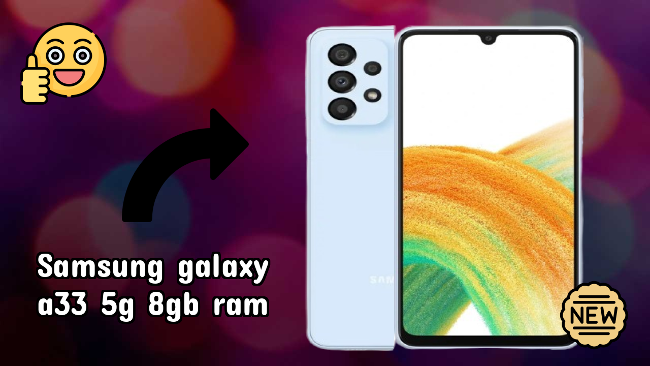 Samsung Galaxy A33 5G 8GB RAM डिस्प्ले साइज़: 6.4 Inches (16.26 Cm) स्क्रीन रिव्यु