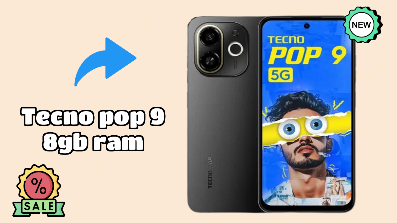 Tecno Pop 9 8GB RAM गेमिंग शो: MediaTek Dimensity 6300 FPS